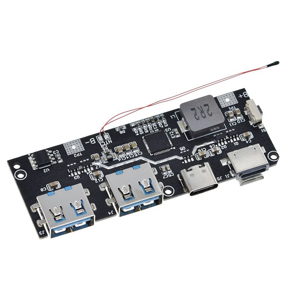 QC4 PD3.0 22 5 Вт модуль внешнего аккумулятора портов 2 способа быстрая зарядка