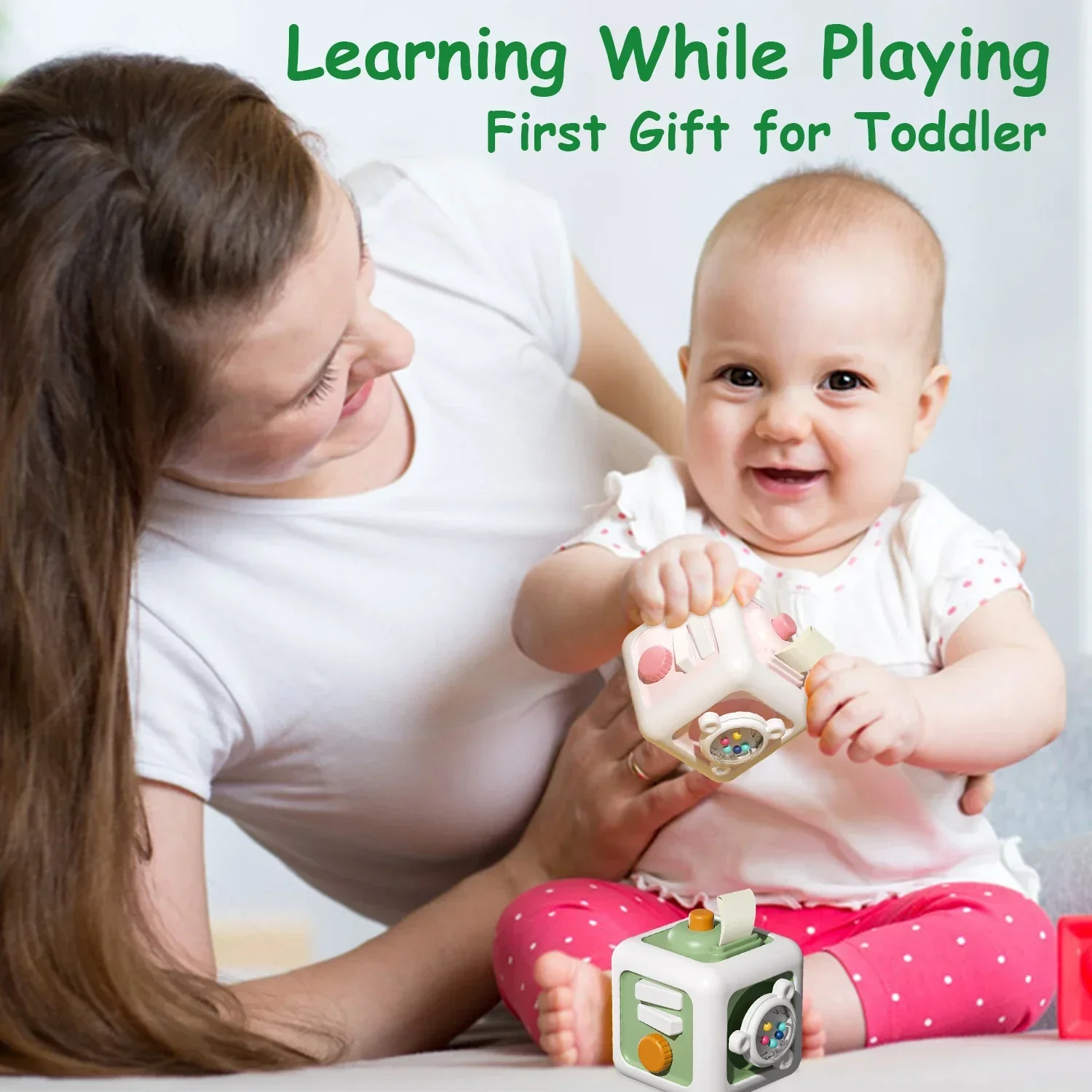 Игрушки для раннего развития Монтессори Детский пазл многофункциональные