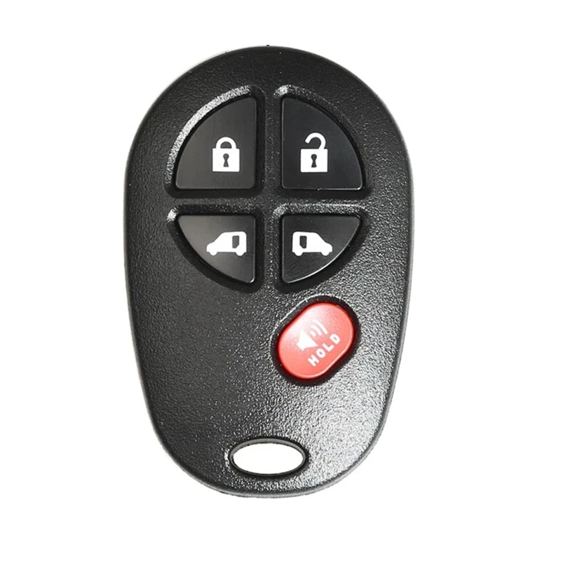 

Xhorse XKTO08EN Universal Wire Remote Key Fob 5 Button For Toyota Style For VVDI Key Tool 5Pcs/Lot