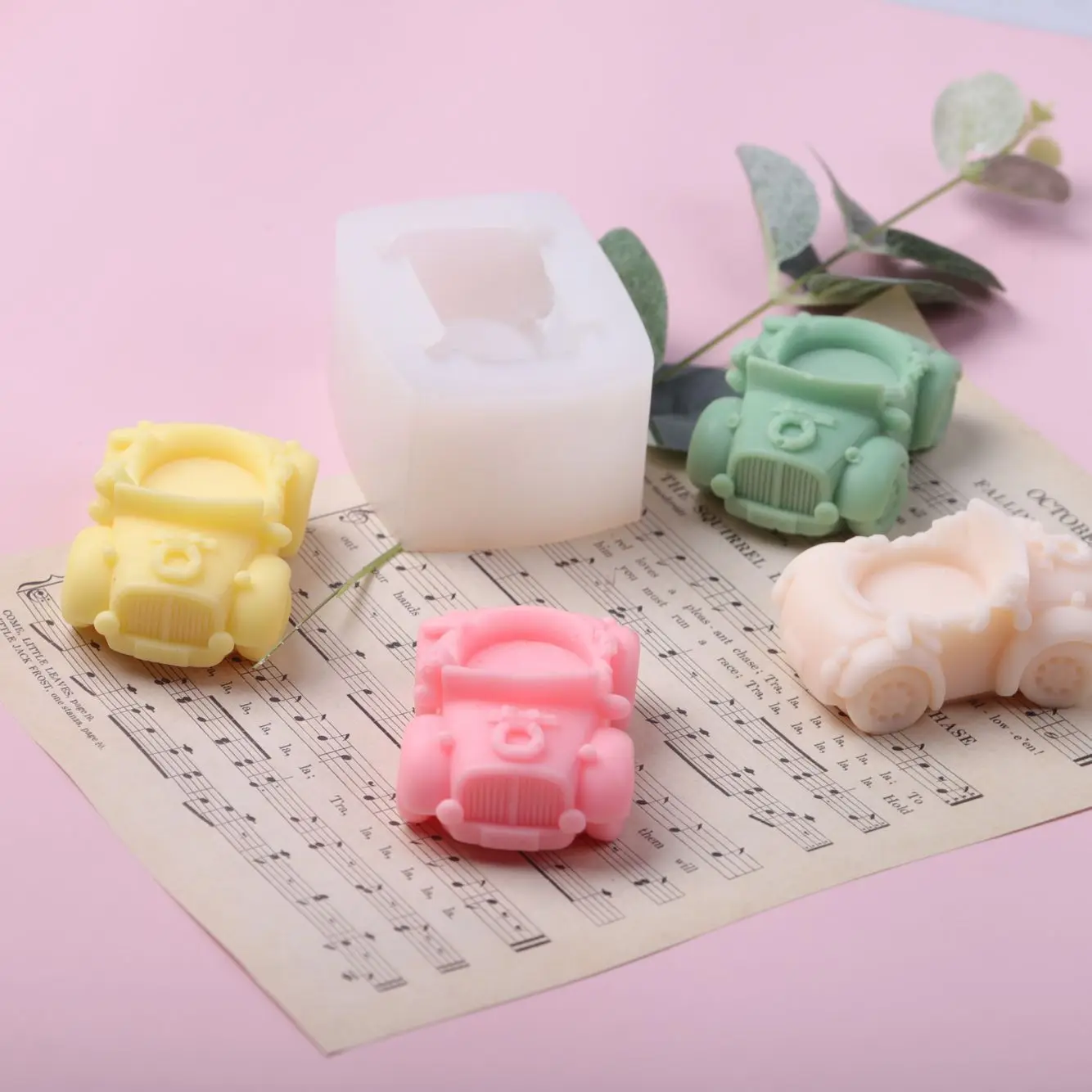 

Украшения ручной работы «сделай сам», дневное оформление, ретро-трансформер, автомобиль, Ароматизированная свеча, силиконовая форма, декор ...