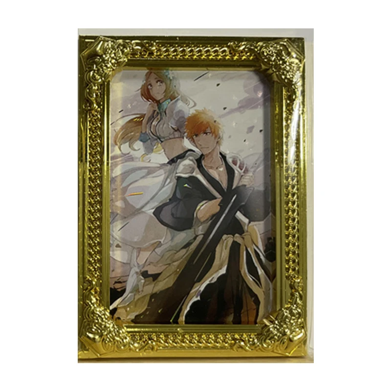

Аниме отбеливатель Редкие CP SP GSR отражения флэш-карты Kurosaki Ichigo Inoue Orihime Игрушки для мальчиков коллекционные карты подарки на день рождения