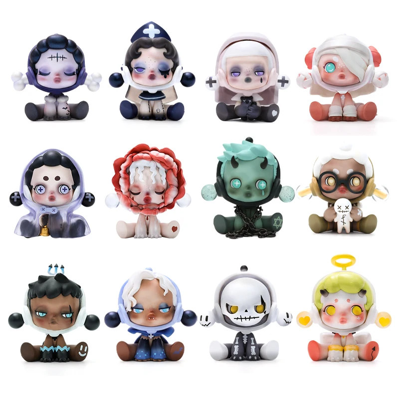 

Pop Mart Skullpanda старинный замок серия фигурка глухая коробка популярные дети Рождество День рождения коллекционные игрушки подарки