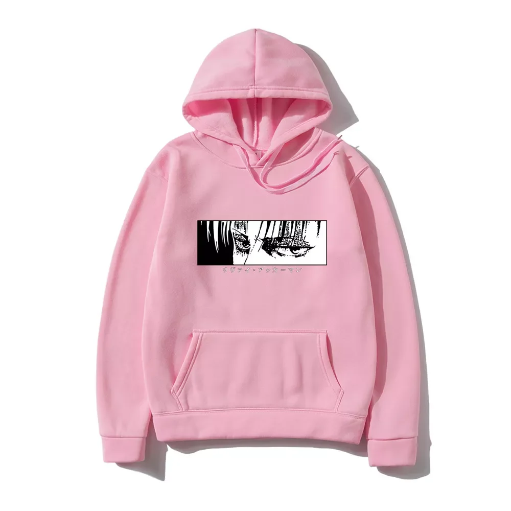 Толстовка с капюшоном атака на женские модные свободные пуловеры топы толстовки