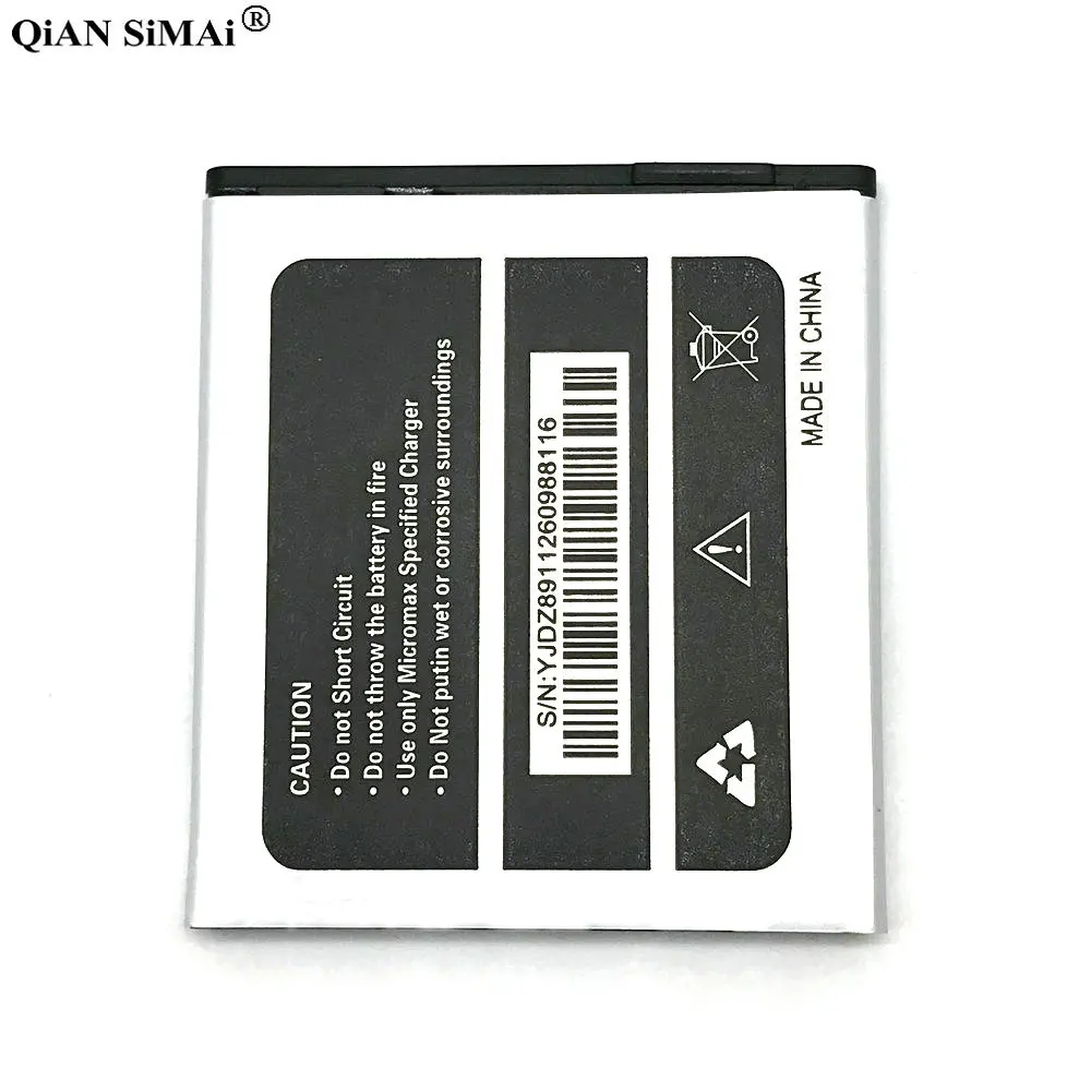 Новый высококачественный аккумулятор 1800 мАч для телефона Micromax Q415 |