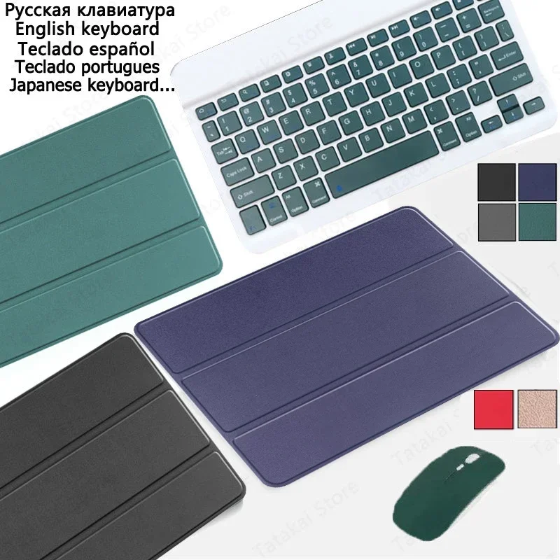 Фото Чехол для планшета из искусственной кожи с клавиатурой для Lenovo Yoga Tab Plus, чехол 12,7 дюйма, 2025 для Lenovo Yoga Pad Pro AI TB350FU, чехол-подставка №1