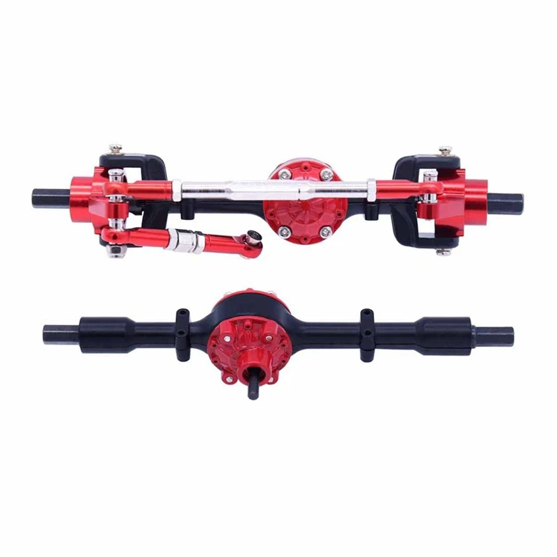 

FBIL-Metal Front And Rear Axle Set For WPL C14 C24 C34 C44 B14 B24 1/16 RC Car Upgrades Parts Accessories