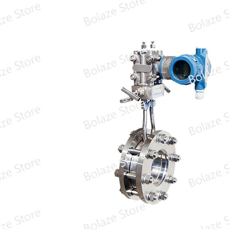 Пластинчатый расходомер дифференциального давления с зажимом сбалансированный