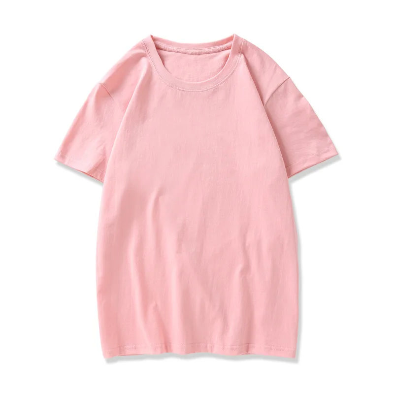 

Spring and summer new small fresh embroidery short sleeve T-shirt girls' top fashion much color