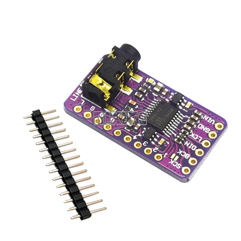 ЦАП-декодер PCM5102A GY-интерфейс PCM5102 модуль плеера I2S для Raspberry Pi PHAT плата формата