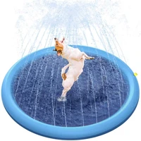 pet sprinkler pad play cooling mat swimming pool inflatable water spray pad mat tub summer cool dog bathtub for dogs