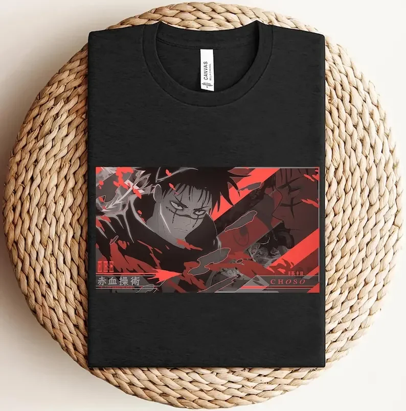 Choso JJK Merch футболки с рисунком Jujutsu Kaisen подарок для него нее унисекс Ki