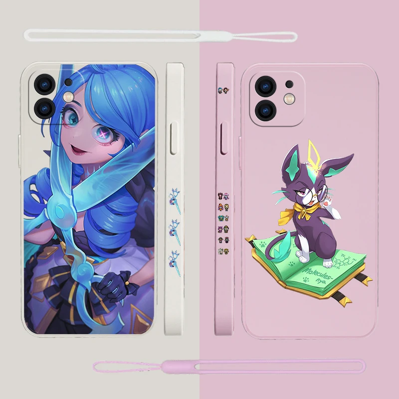 

Game L-LoL Phone Case For Samsung A81 A53 A50 A12 A22S A52 A52S A51 A72 A71 A32 A22 A20 A30 A21S A11 4G 5G with Hand Strap