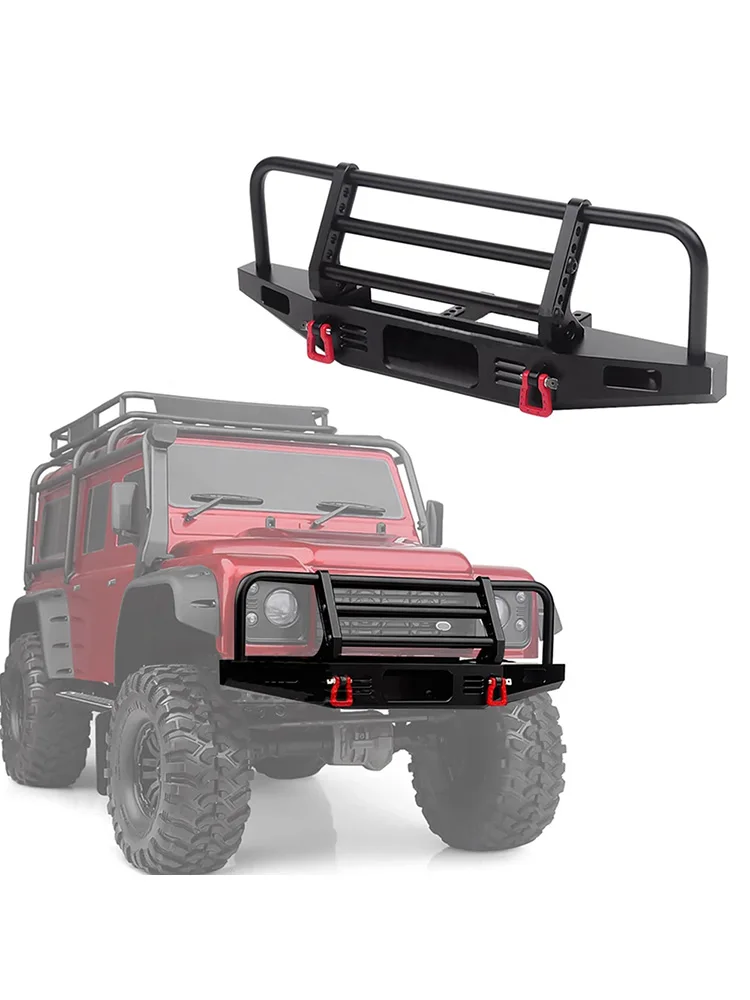 Металлический передний спойлер бампера YIKONG YK6101 для Traxxas TRX4/SCX10