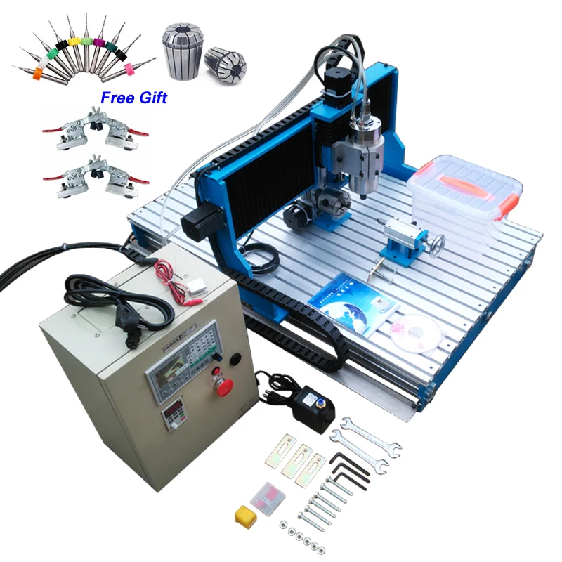 Фрезерный станок с ЧПУ 6090 кВт гравировальный автономный контроллер DSP фрезерный