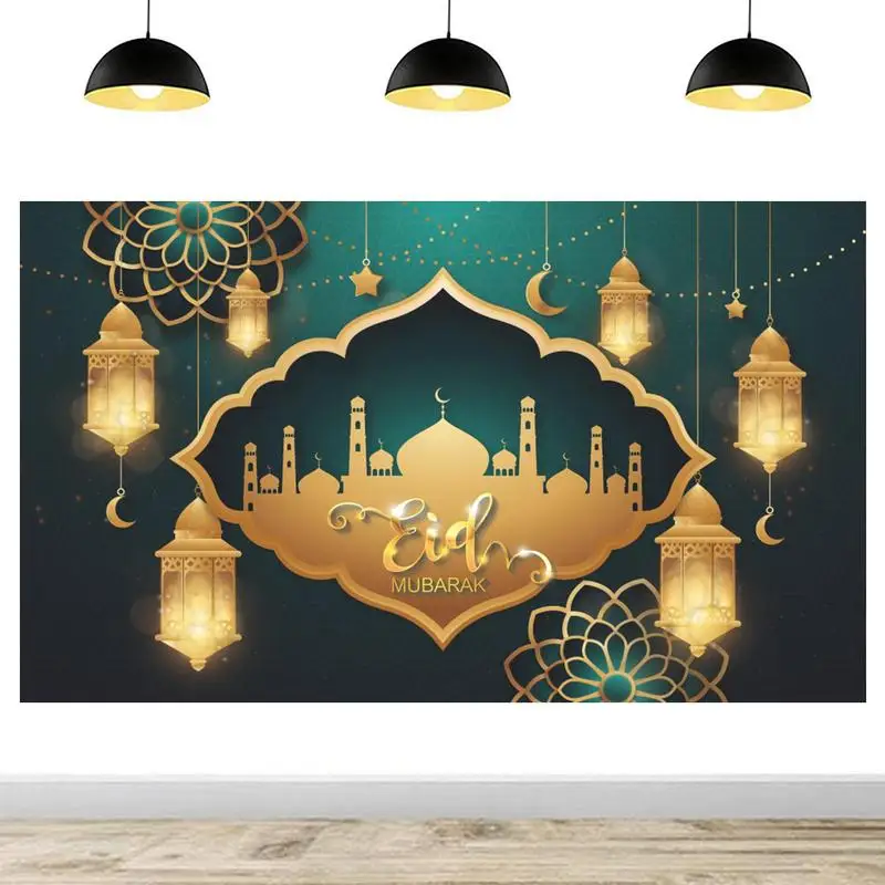 

2023 x см фотография фоновая ткань Eid Al-Fitr задник для дома исламские фотообои сувениры Eid Al Adha
