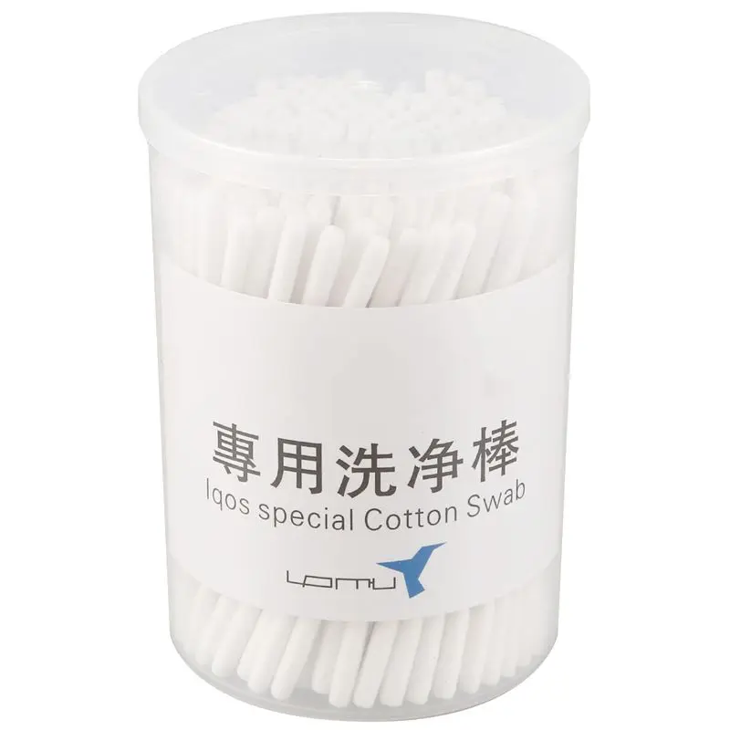 

200 шт., ватные палочки для чистки электронных сигарет Iqos 2,4 Plus