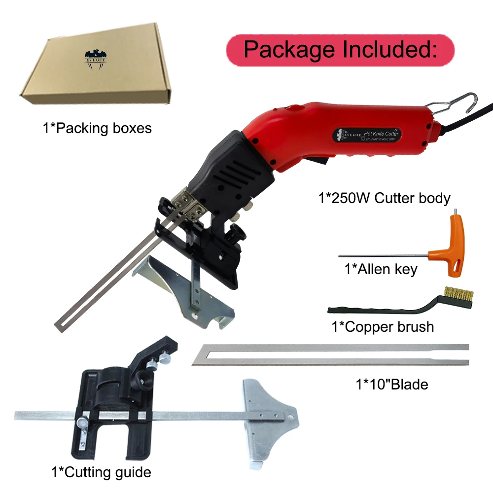 

Резак из пенополистирола, резак для пенопласта для рукоделия, резак для горячей проволоки из пенополистирола, инструменты для резки с лезвиями и аксессуарами