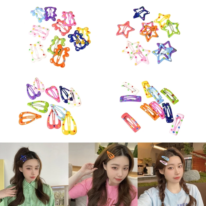 Ful Drip Oil Hairclip Women Girl Hairclip Multifunction Kids Hair Accessories For Kid Girl Teenager Girl Costume