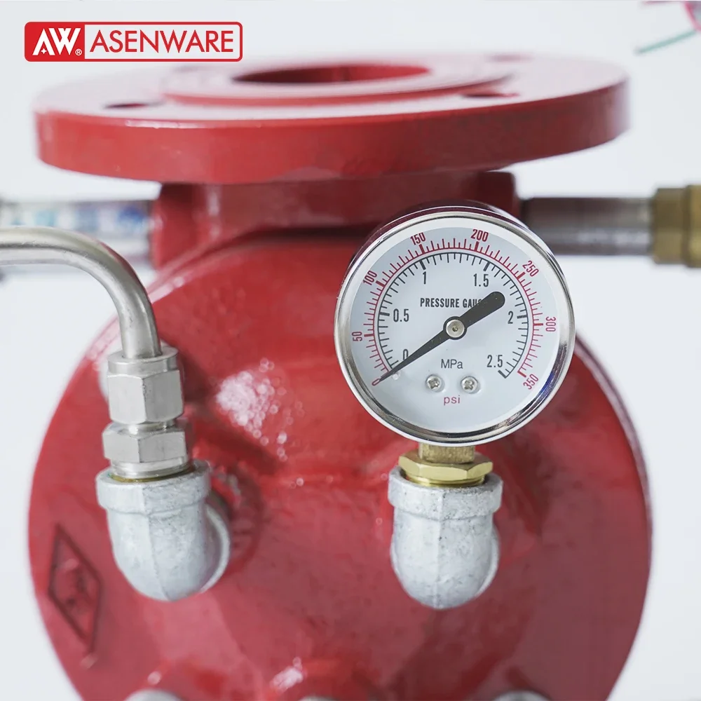 Автоматическая пожарная спринклерная система сигнальный клапан DN65-DN200