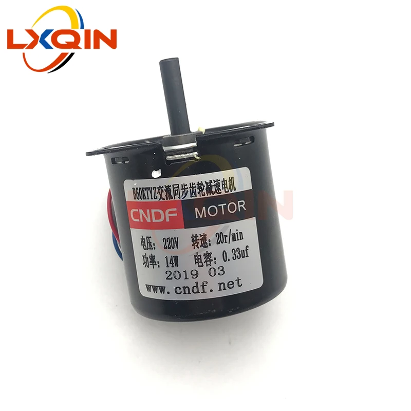 Фото Мотор системы подачи бумаги LXQIN для Roland Mutoh VJ1604 RJ900, двигатель для перемотки рулонов фотобумаги, мотор для намотки рулонов №5