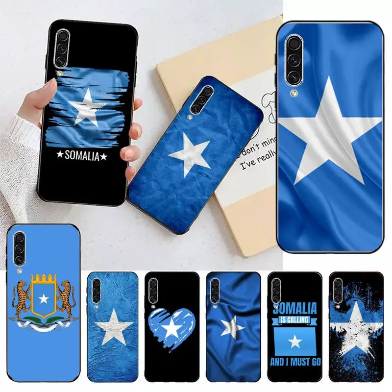 

Somali Somalia National Flag Phone Case For Samsung galaxy A S note 22 52 21 20 53 51 71 12 13 10 32 50 fe s ultra plus