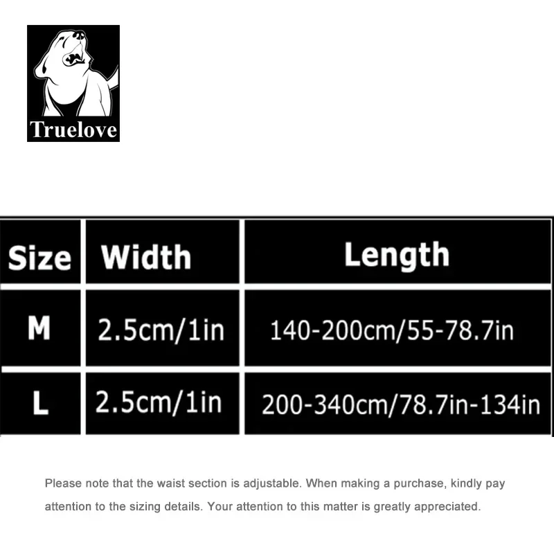 Truelove поводок для домашних животных бега собак среднего и большого размера