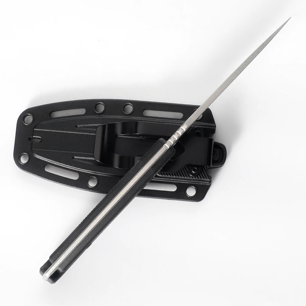 Нож из стекловолокна ABS с резиновой ручкой лезвие для кемпинга универсальный