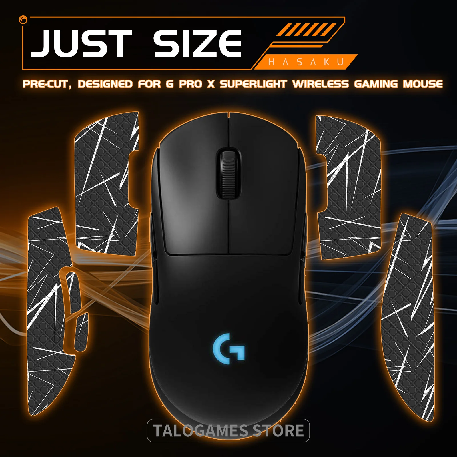 Оригинальная лента HASAKU для захвата мыши Logitech GPRO X сверхлегкая беспроводная мышь