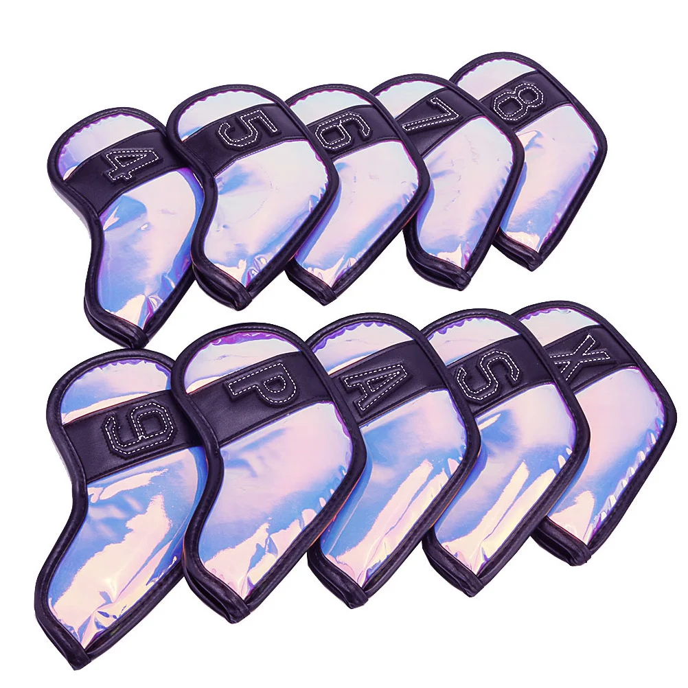 

10Pcs Professional Putter Covers Convenient Driver Covers Delicate Iron Covers Driver Supply