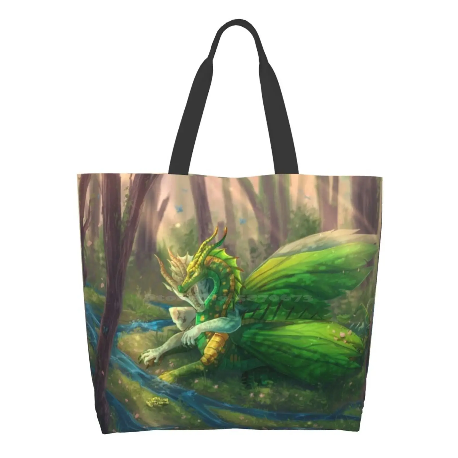 

Многоразовые хозяйственные сумки-тоуты из огня, росы, ивы, огня, листьев, листьев, фэнтези, природы