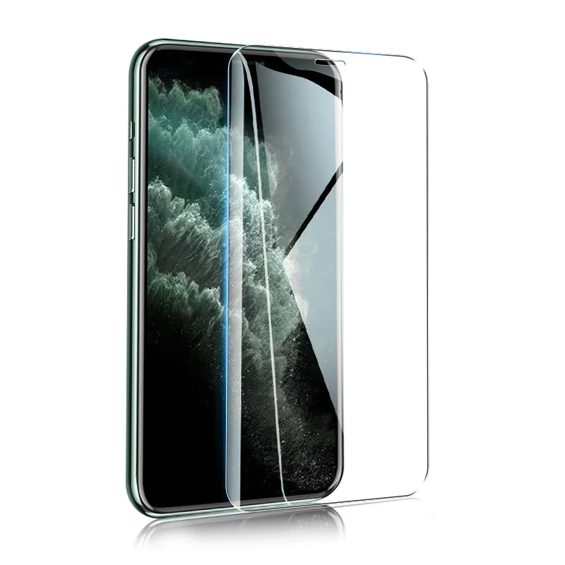 4PCS Tempered Glass Screen Protector for iPhone 12 Apple 14 Pro Max 13 11 XR 8 XS 7 Full Cover Protective Film Anti-fingerprint