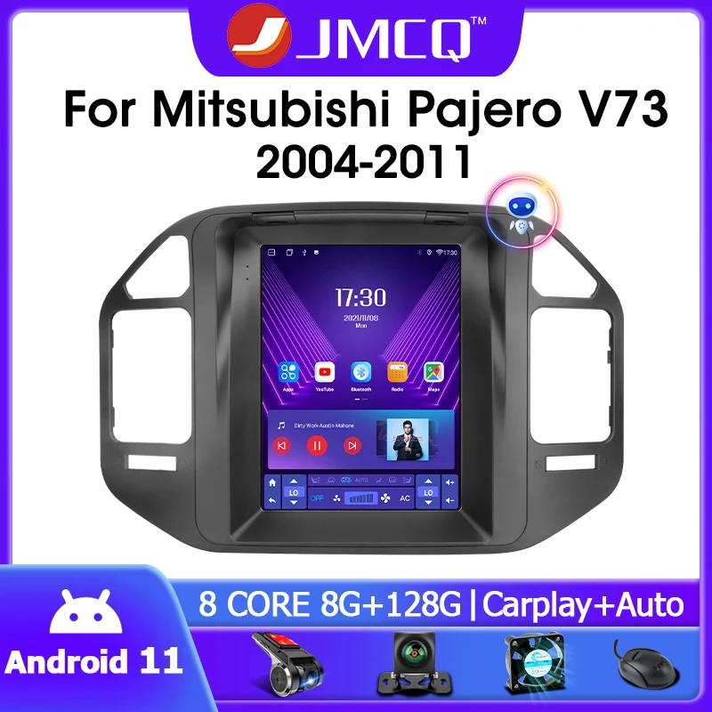 

2 Din Android 11 Car Radio Multimedia Video Player For Mitsubishi Pajero V73 2004-2011 Navigation GPS 4G Carplay GPS Navigation