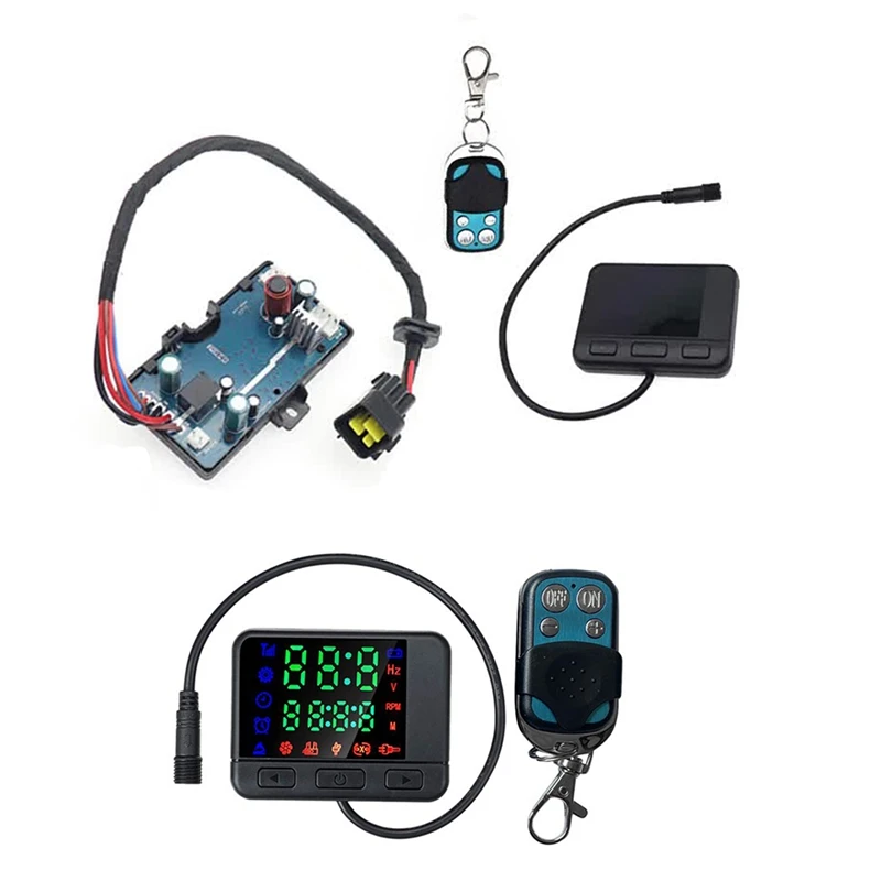 

Воздушный обогреватель с ЖК-дисплеем, 12 В/24 В