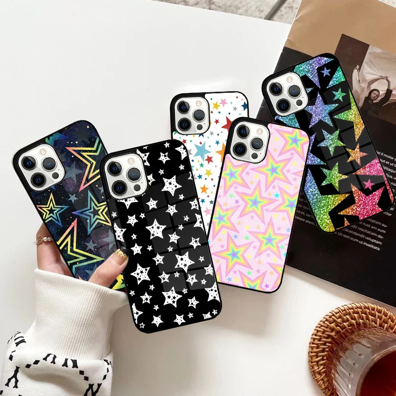 Сильный магнит со сверкающими звездами для iPhone 15 16 14 13 Pro Max 11 12 мини-чехол