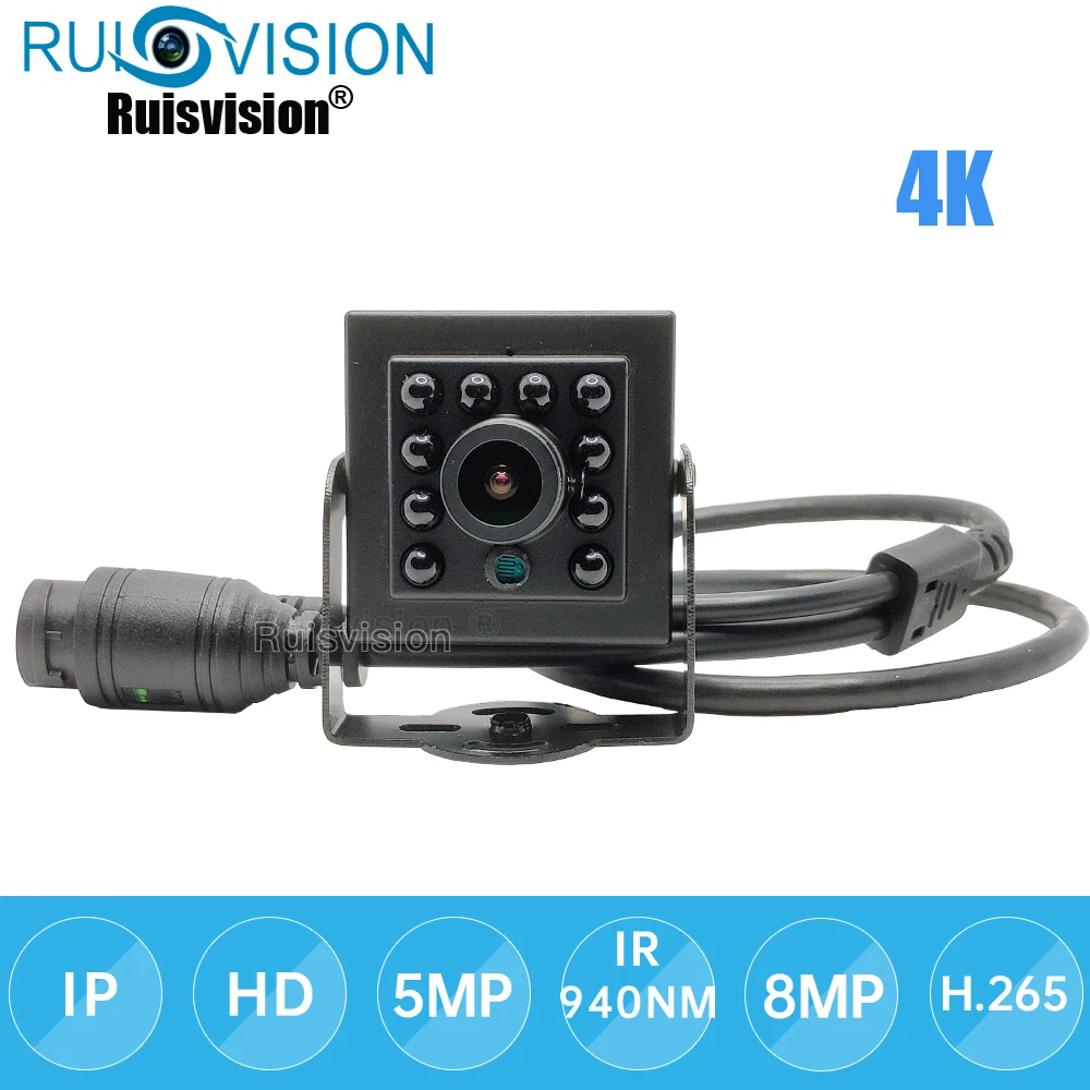 

5MP IP Camera HD 8MP Micro P2P Infrared Night Vision Security MINI Camera 4K Small Home Indoor Surveillance Video Network CAM