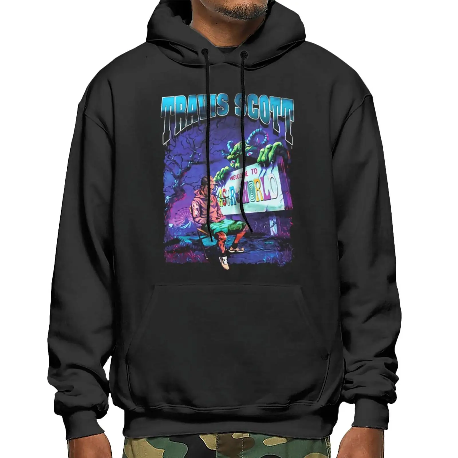 

2018 год, толстовка Astroworld, Трэвис Скотт, астромир, куртки, свитшоты, женские мужские толстовки, куртки, толстовки большого размера, мужские тол...