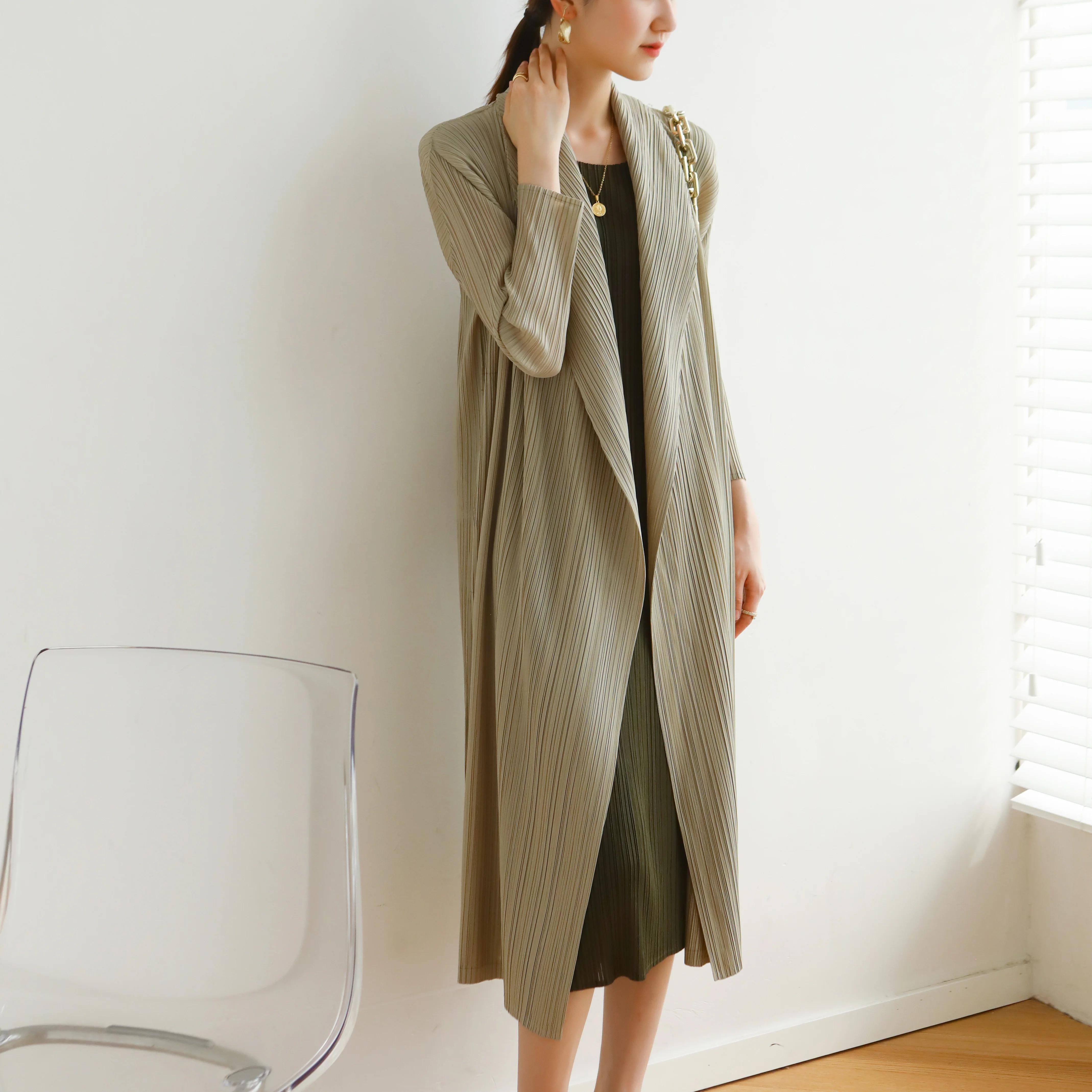 Тренчкот женский Повседневный свободного