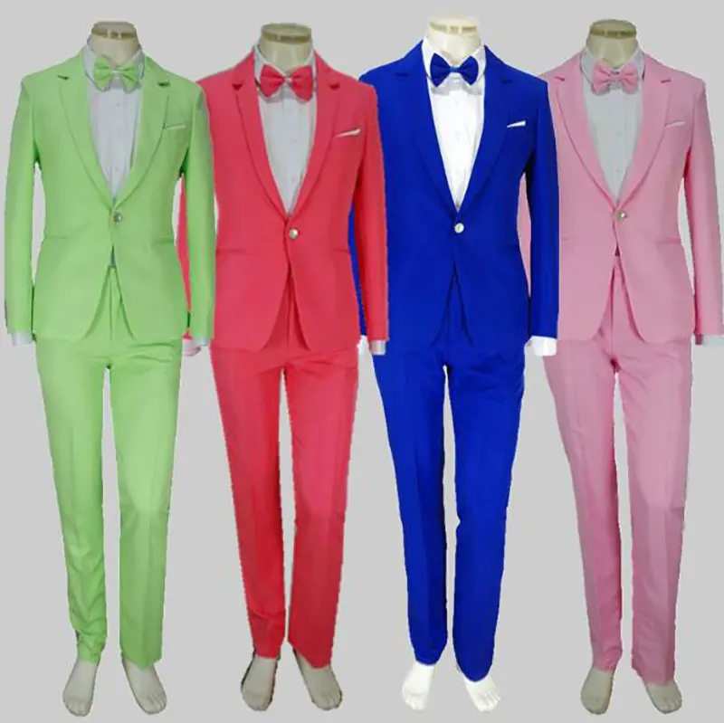 

Jacket + pants new stripes suit luxury personality suits male party blazers men wedding suit men fashion slim coat