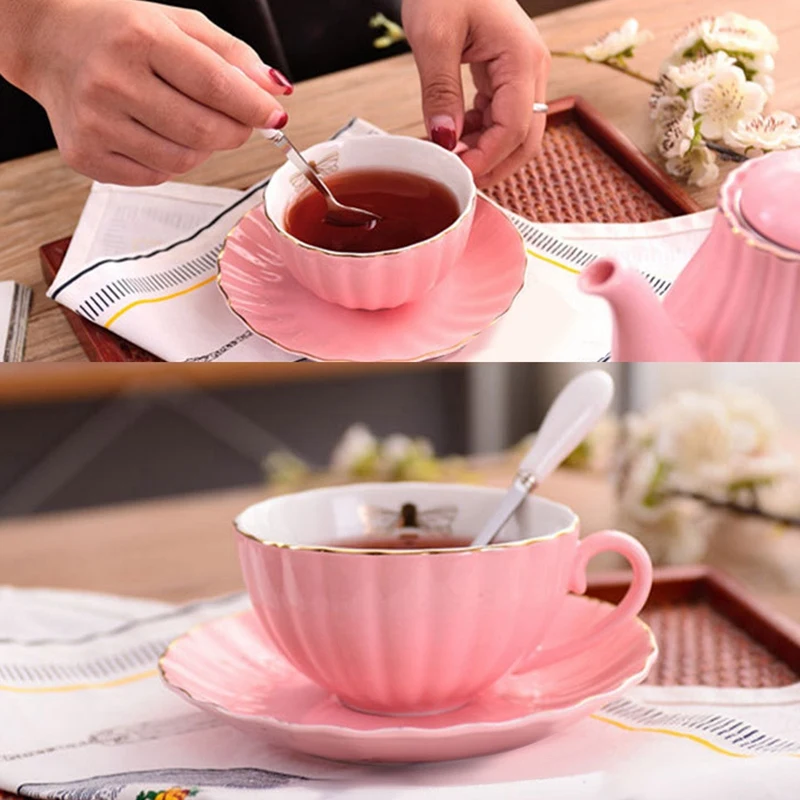 Акция! Королевский керамический чайник Высококачественный простой кофейник |