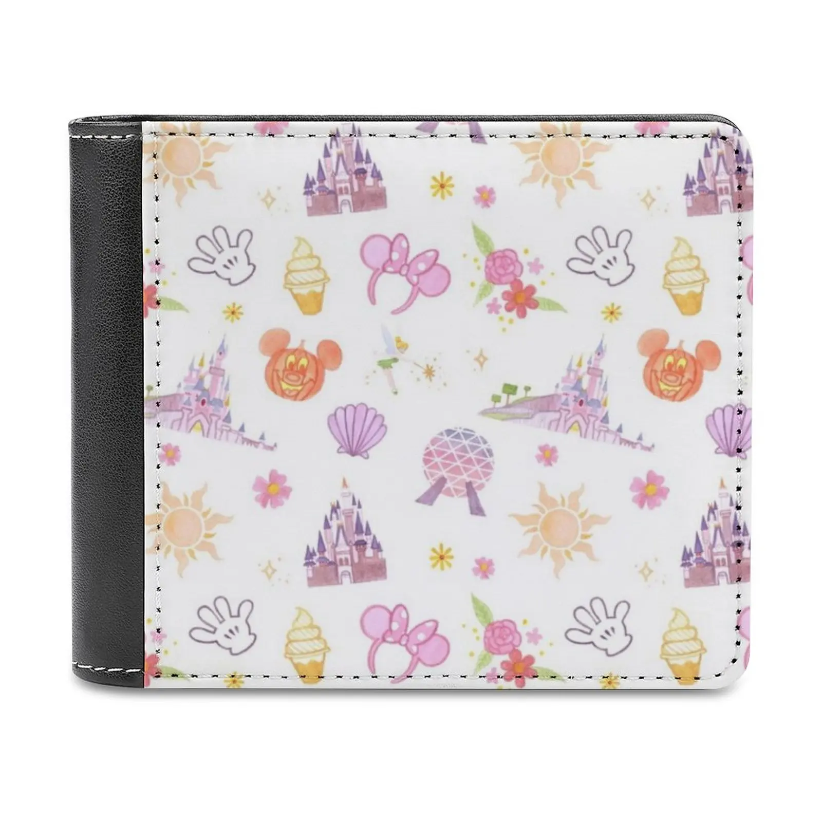 

Кожаные мужские кошельки с узором в стиле парков, горячая Распродажа, новый мужской кошелек, трендовый кошелек для карт, сумочка с Dlp Wdw темат...