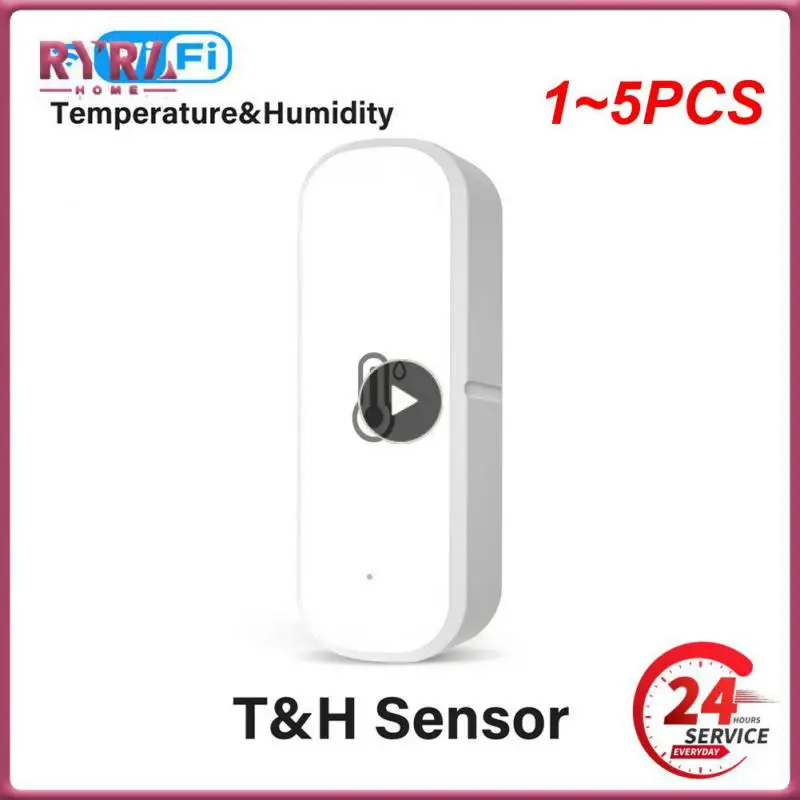 

Датчик влажности и температуры Zigbee 3,0 Wi-Fi, 1-5 шт.