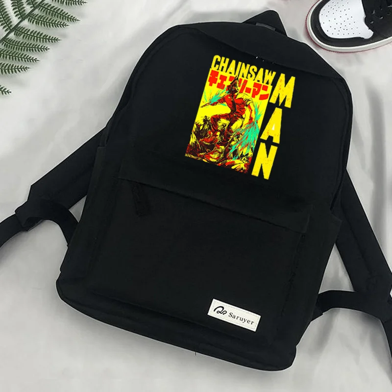 

Chainsaw Man bags mochilas mochila travel fashion tassen dames sac a dos backpack