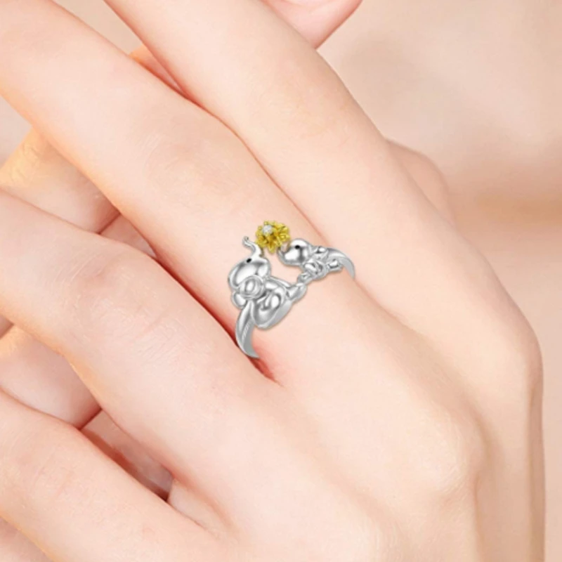 1 шт. новинка в Европе и США модное двухцветное семейное кольцо для матери сына с