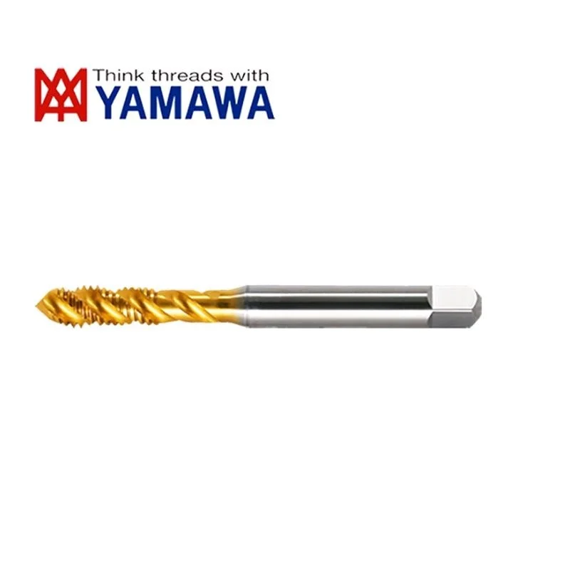 

YAMAWA HSSE With Tin Spiral Fluted Tap UNF UNS 1/4 5/16 3/8 7/16 1/2 5/8 9/16 3/4 Screw Fine Thread Taps