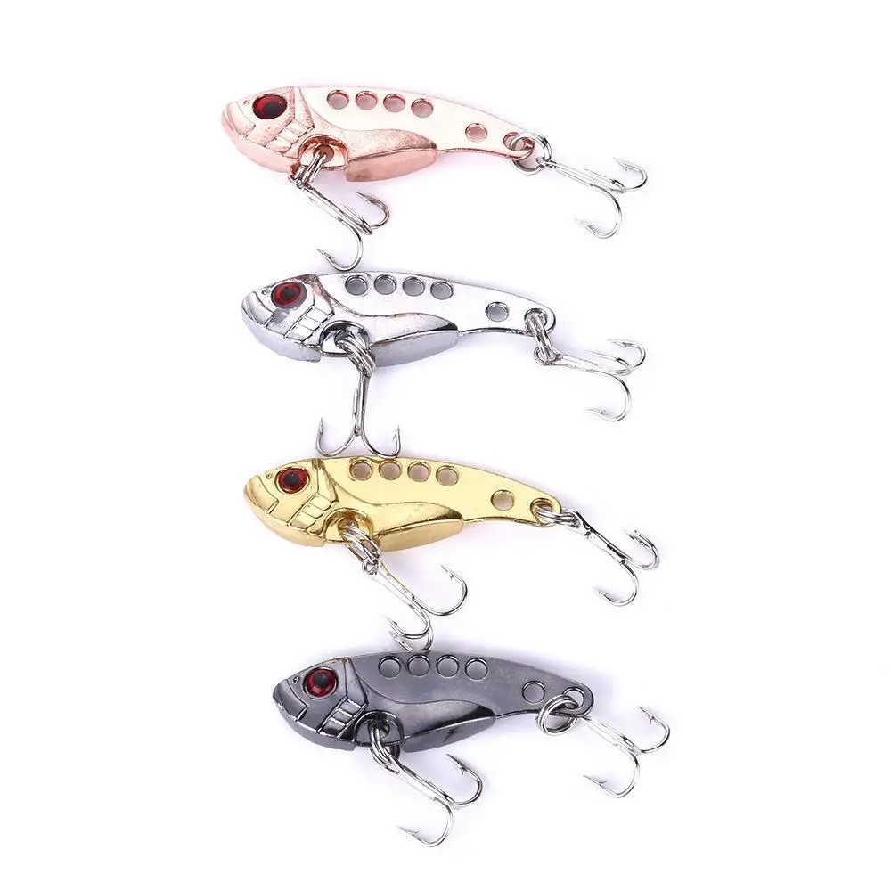

1pcs Metal VIB 3.5cm 3.2g Fishing Lure Mini Vibration Spoon Spinner Crankbait Bass Artificial Hard Baits Cicada Fishing Tackles