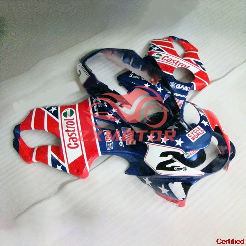 Обтекатель с индивидуальным рисунком подходит для Honda CBR 600 F4 99-00 горячие