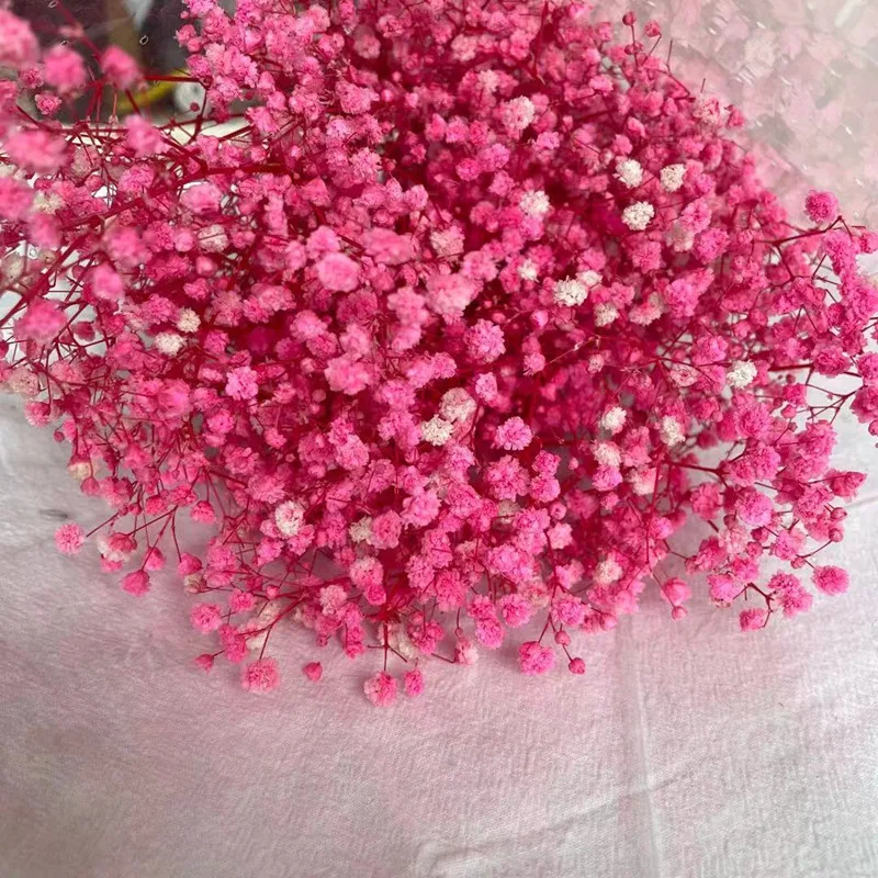 

100gBabysbreath Dried Flowers Valentines Day Gift For Girlfriend Artificial Flowers Free Shipping Small Flowers For Crafts