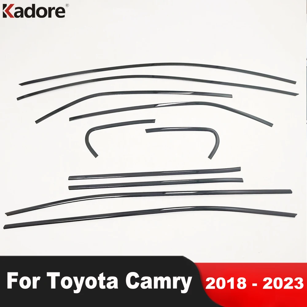 Для Toyota Camry 2018 2019 2020 2021 2022 2023 автомобильная оконная рама из нержавеющей стали