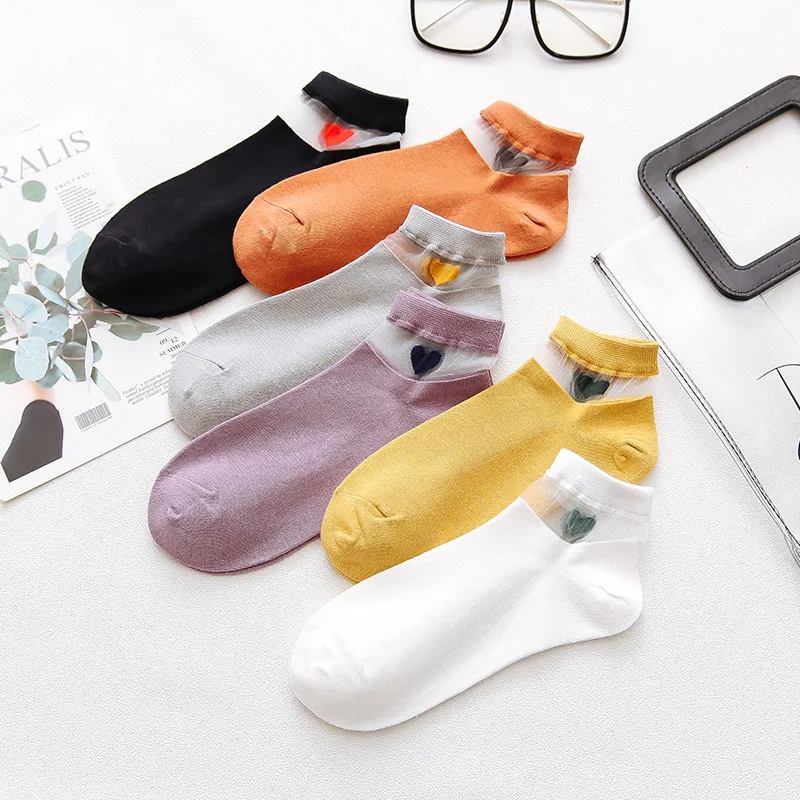 

Japanese Kawaii Women Funny Socks College Wind Sweet Caring Ladies Boat Socks Cotton 415