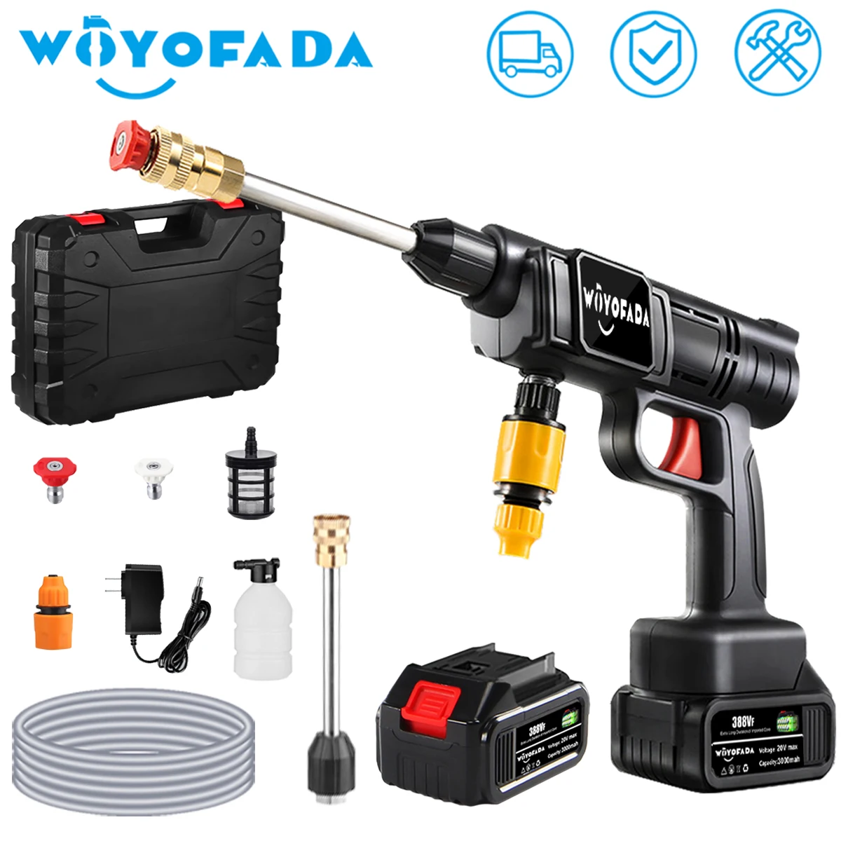 

Пистолет-распылитель для мойки высокого давления, 30 бар